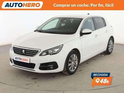 Usado Peugeot 308 Allure 131 CV (96 kW) 2020 Blanco Utilitario