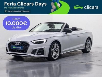 Usado Audi A5 Cabriolet S-Line 163 CV (119 kW) 2020 Blanco Descapotable