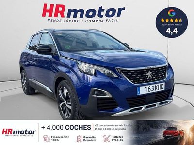 Usado Peugeot 3008 GT-line 131 CV (96 kW) 2018 Azul SUV