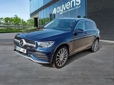 Usado Mercedes GLC220 194 CV (142 kW) 2022 Azul SUV