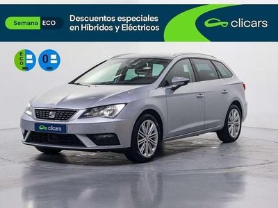 Usado Seat Leon ST XCELLENCE 131 CV (96 kW) 2020 Gris Familiar