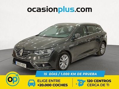 Gris / plata Usado 2017 Renault Mégane GrandTour Zen Familiar | 10.790 € (Buen precio)