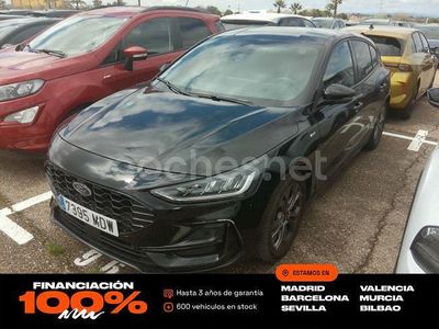 Usado Ford Focus ST-Line 125 CV (91 kW) 2023 Negro Berlina