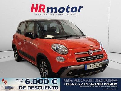 Naranja Usado 2022 Fiat 500L Cross Monovolumen | 13.890 € (Un poco caro)