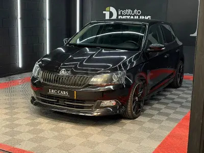 Usado Skoda Fabia Monte Carlo 95 CV (69 kW) 2018 Negro Berlina