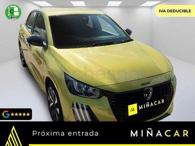 Usado Peugeot 208 Active 100 CV (73 kW) 2024 Amarillo Utilitario