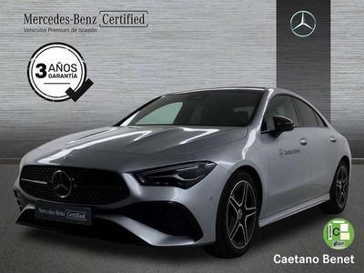 Usado Mercedes CLA220 190 CV (139 kW) 2025 Plateado Berlina