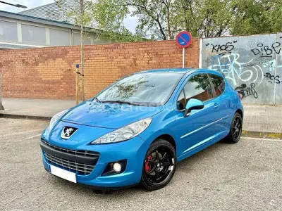 Usado Peugeot 207 Allure 155 CV (114 kW) 2011 Azul Berlina