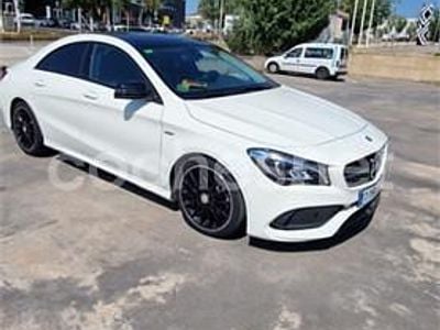 Usado Mercedes CLA220 AMG line 177 CV (130 kW) 2017 Blanco Berlina