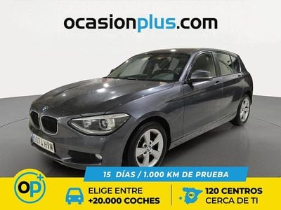 Usado BMW 118 143 CV (105 kW) 2014 Gris Utilitario