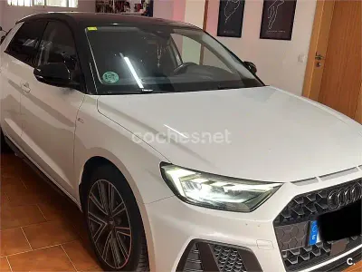 Usado Audi A1 Sportback S-Line 116 CV (85 kW) 2018 Blanco Utilitario