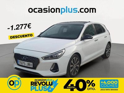 Usado Hyundai i30 Style 140 CV (102 kW) 2017 Blanco