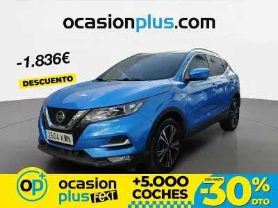 Usado Nissan Qashqai N-Connecta 140 HP (102 kW) 2019 Azul SUV