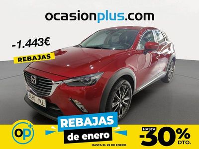 Rojo Usado 2015 Mazda CX-3 Luxury SUV | 19.490 € (Caro)