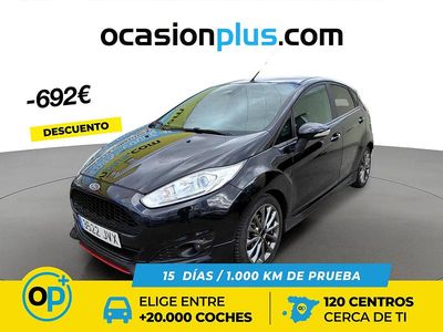 Usado Ford Fiesta ST-Line 125 CV (91 kW) 2016 Negro