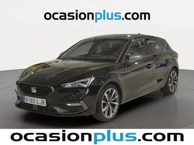 Usado Seat Leon FR 150 CV (110 kW) 2020 Negro Utilitario