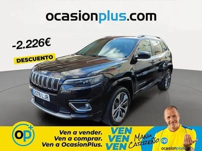 Usado Jeep Cherokee Overland 195 CV (143 kW) 2020 Negro SUV