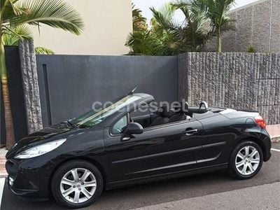 Usado Peugeot 207 CC 120 CV (88 kW) 2008 Negro Descapotable