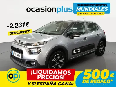 Usado Citroën C3 PureTech 83 CV (61 kW) 2024 Gris Berlina