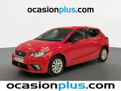Usado Seat Ibiza XCELLENCE 110 CV (80 kW) 2021 Rojo Utilitario