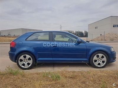 Usado Audi A3 Ambition 170 CV (125 kW) 2009 Azul Utilitario