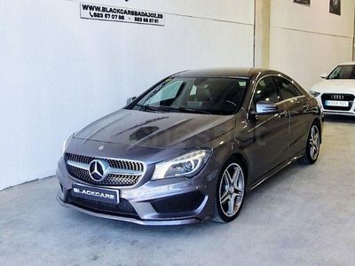 Usado Mercedes CLA200 AMG line 136 CV (100 kW) 2016 Gris / plata Berlina