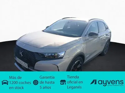 Usado DS Automobiles DS7 Crossback Performance 225 CV (165 kW) 2021 Gris / plata SUV