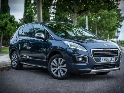 Brugt Peugeot 3008 Style 120 HK (88 kW) 2015 Blå Stationcar