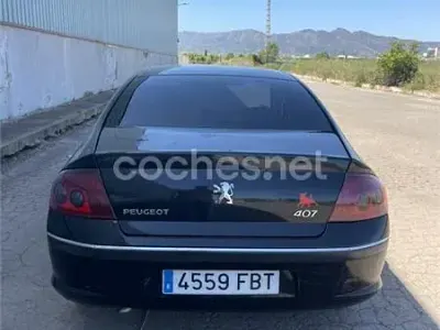 Begagnad Peugeot 407 Sport 136 HK (100 kW) 2006 Svart Sedan