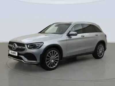 Usado Mercedes GLC220 194 CV (142 kW) 2022 Gris plata SUV