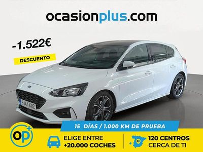 Usado Ford Focus ST-Line 125 CV (91 kW) 2018 Blanco