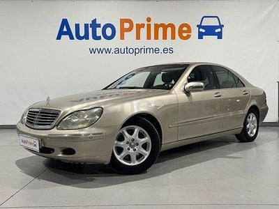 Usado Mercedes S320 197 CV (144 kW) 2000 Beige Berlina