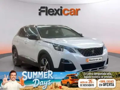 Usado Peugeot 3008 GT-line 179 CV (131 kW) 2018 Blanco SUV