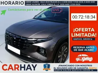 Usado Hyundai Tucson 230 CV (169 kW) 2021 Gris SUV