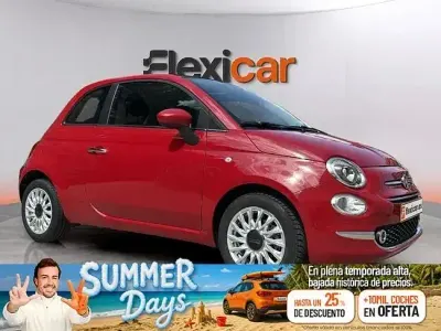 Usado Fiat 500 70 CV (51 kW) 2024 Rojo Utilitario