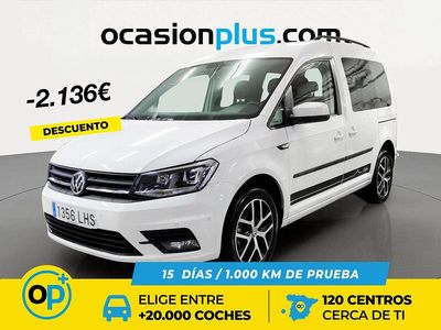 Usado VW Caddy 150 CV (110 kW) 2020 Blanco Monovolumen