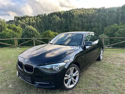Usado BMW 116 M Sport 116 CV (85 kW) 2014 Negro Utilitario