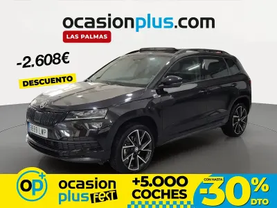 Begagnad Skoda Karoq SportLine 150 HK (110 kW) 2022 Svart SUV