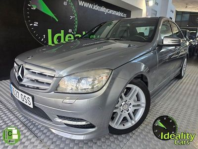 Usado Mercedes C350 Avantgarde 272 CV (200 kW) 2010 Gris / plata Berlina