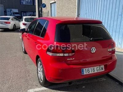 Rojo Usado 2010 VW Golf VI Sport Utilitario | 6400 € (Precio justo)