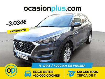 Gris Usado 2019 Hyundai Tucson SUV | 20.200 € (Buen precio)