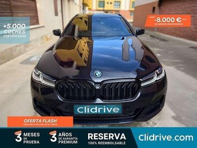 Usado BMW 530e 184 CV (135 kW) 2021 Azul Familiar