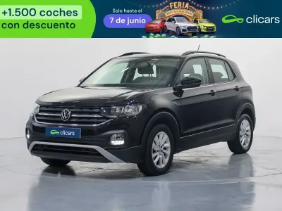 Usado VW T-Cross Advance 110 CV (80 kW) 2021 Negro SUV