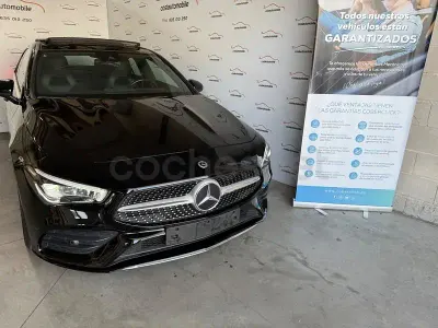 Usado Mercedes CLA200 150 CV (110 kW) 2022 Negro Berlina