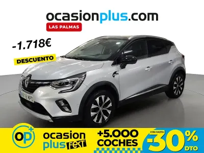 Usado Renault Captur Techno 90 CV (66 kW) 2024 Gris SUV