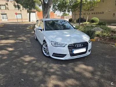 Usado Audi A3 Advanced 125 CV (91 kW) 2015 Blanco Berlina