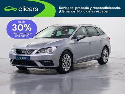 Usado Seat Leon XCELLENCE 130 CV (95 kW) 2020 Gris / plata Familiar