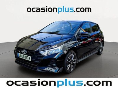 Usado Hyundai i20 N Line 101 CV (74 kW) 2023 Negro Utilitario