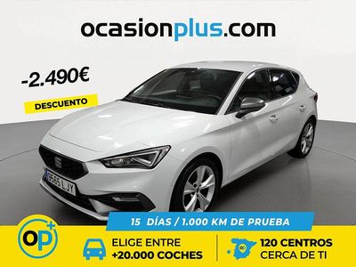 Usado Seat Leon FR 150 CV (110 kW) 2020 Blanco
