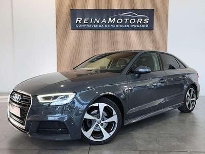 Usado Audi A3 S-Line 150 CV (110 kW) 2018 Gris Berlina
